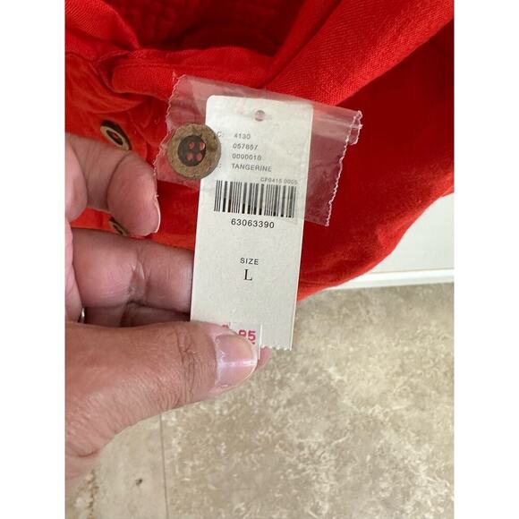 NWT Maeve Anthropologie Twist Front Linen Mini Dress (SD1) - Picture 8 of 10